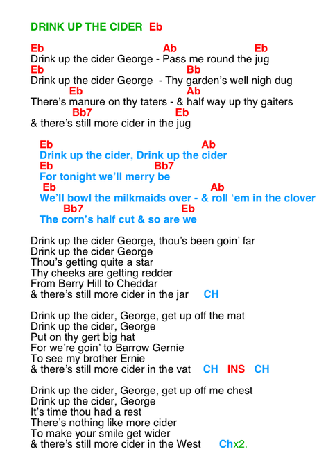 Drink Up The Cider CT3