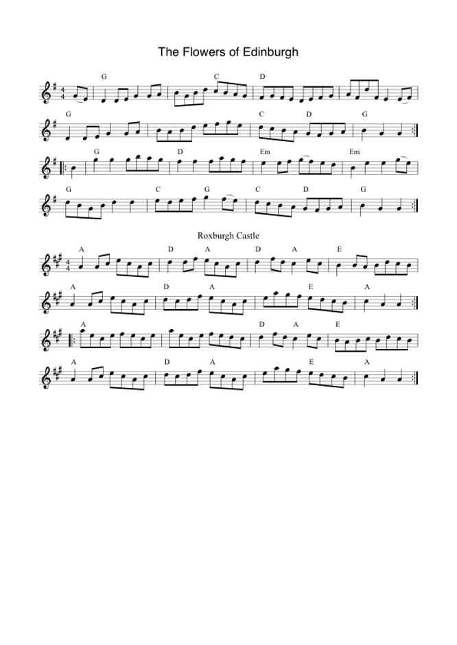 Flowers of Edinburgh G